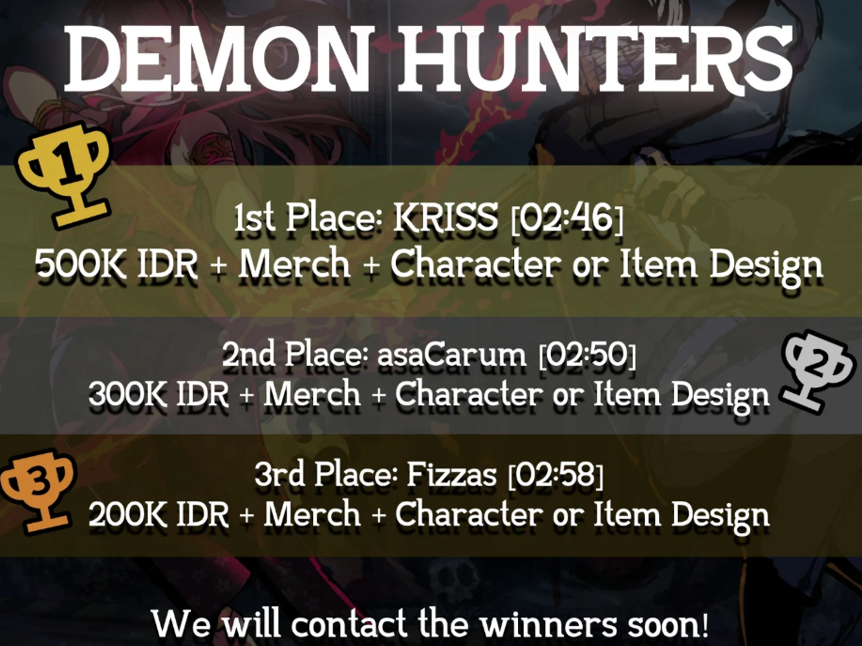 Speedrun Competition Winners